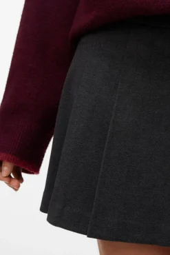Vero Moda Saias-Mini saia plissada Cinzento