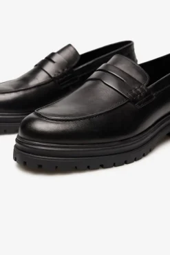 Cortefiel Sapato Social-Mocassim Preto