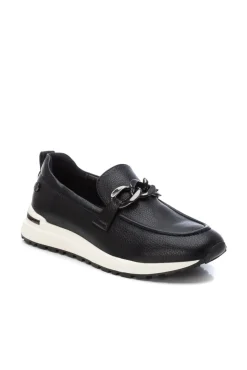 XTI Mocassins-Mocassim feminino Preto