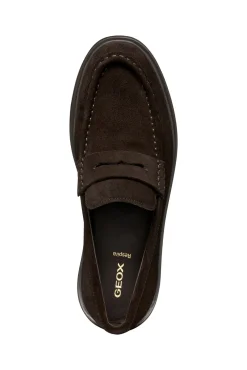 Geox Sapato Social-Mocassim Massimiano Castanho