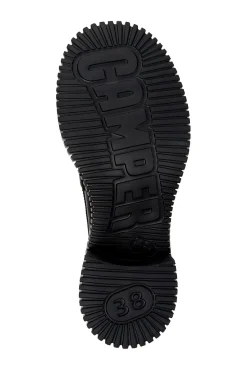 Camper Mocassins|Saltos-Mocassins de couro preto