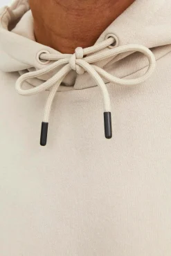 Jack & Jones Sweatshirts-Moletom com capuz e Sweatshirt descontraído cinzento