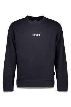 Jack & Jones Sweatshirts-Moletom com logo em sweatshirt preto