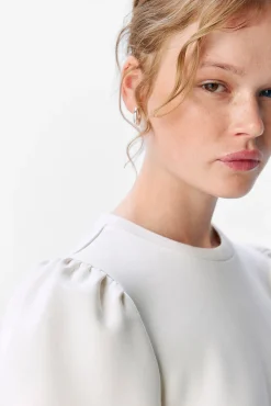 Object Sweatshirts-Moletom com manga sweatshirt Branco