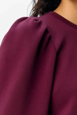 Object Sweatshirts-Moletom com manga sweatshirt Roxo