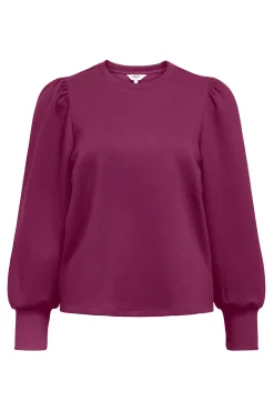 Object Sweatshirts-Moletom com manga sweatshirt Roxo