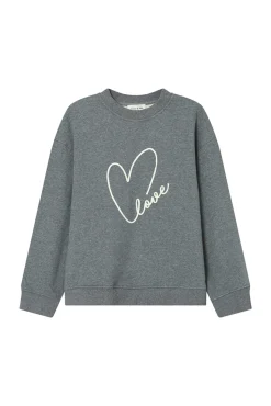 Grace & Mila Sweatshirts-Moletom oversized sweatshirt Cinzento