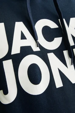 Jack & Jones PLUS Sweatshirts-Moletom Plus Sweatshirt regular fit azul