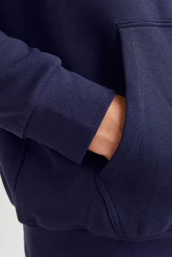 Jack & Jones PLUS Sweatshirts-Moletom Plus Sweatshirt regular fit azul