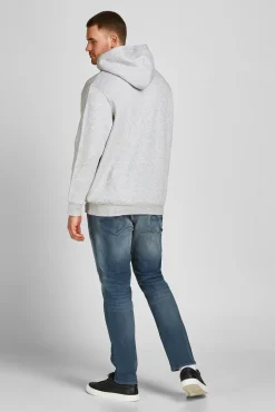 Jack & Jones PLUS Sweatshirts-Moletom Plus Sweatshirt regular fit cinzento