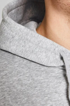 Jack & Jones PLUS Sweatshirts-Moletom Plus Sweatshirt regular fit cinzento