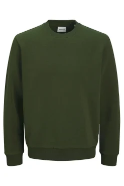 Jack & Jones PLUS Sweatshirts-Moletom Plus Sweatshirt regular fit verde