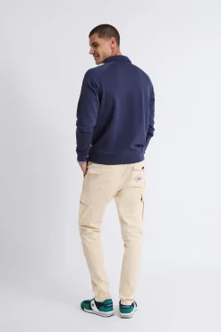 Williot Sweatshirts-Moletom Polo Marinho com Sweatshirt Azul