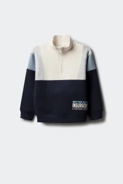 Springfield Kids Sweatshirts|T-Shirts-Moletom Trucker Sweatshirt azul