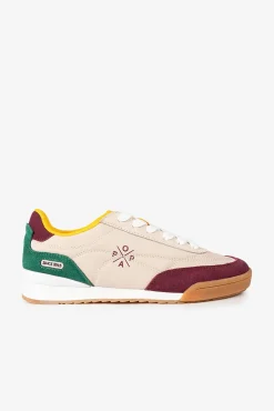 Popa Sneakers|Calçado De Couro-Muse Croute Esportivo Feminino Multicolorido