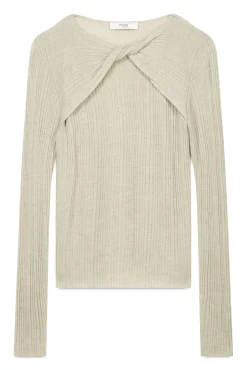 Hoss Intropia T-Shirts-Nabila. Top com detalhe de nó Verde