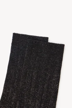 Hoss Intropia Meias-Naima. Meias lúrex Preto