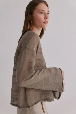 Hoss Intropia Camisolas-Nicole. Suéter de lantejoulas Verde