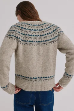 Hoss Intropia Camisolas-Nilda. Casaco de malha Granada