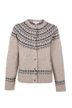 Hoss Intropia Camisolas-Nilda. Casaco de malha Granada