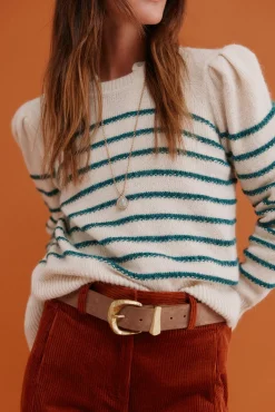 Hoss Intropia Camisolas-Ninnette. Camisola riscas white