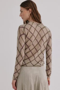 Hoss Intropia T-Shirts-Nora. Top estampado Beige