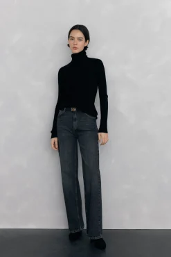 Pedro del Hierro Camisolas-Oitos de cisne básicos Preto