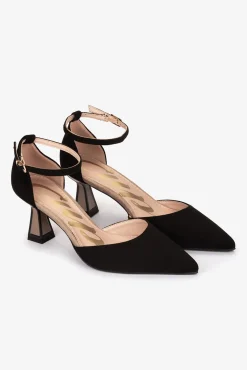 Cuplé Saltos|Botas-Pá Ultrasuede Tralón Preto