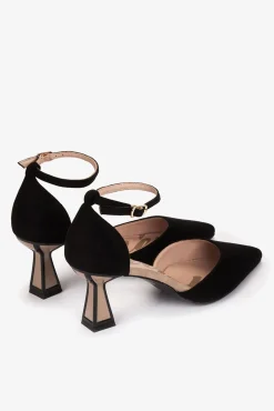 Cuplé Saltos|Botas-Pá Ultrasuede Tralón Preto