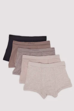 Springfield Roupa Interior-Pack 5 boxers preto