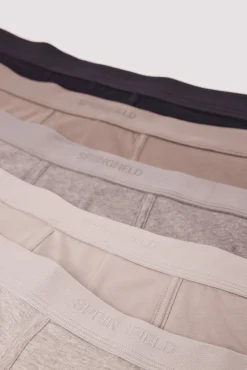 Springfield Roupa Interior-Pack 5 boxers preto