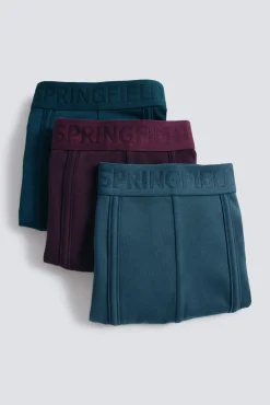 Springfield Roupa Interior-Pack 3 boxers azul