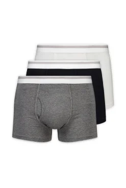 Cortefiel Roupa Interior-Pack 3 boxers malha Multicolorido