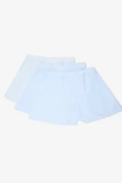 Cortefiel Roupa Interior-Pack 3 boxers tecido Azul