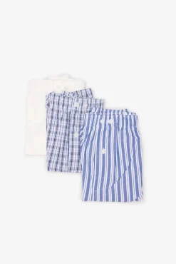 Cortefiel Roupa Interior-Pack 3 boxers tecido Branco