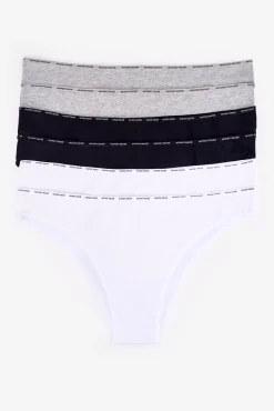 Women'secret Roupa Interior-Pack 6 cuecas brasileiras algodão estampado