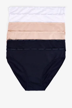 Women'secret Roupa Interior-Pack 6 cuecas clássicas microfibra branco