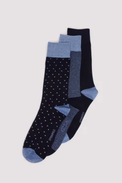 Springfield Meias-Pack 3 meias azuis azul