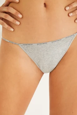 Women'secret Roupa Interior-Pack 6 tangas algodão estampado