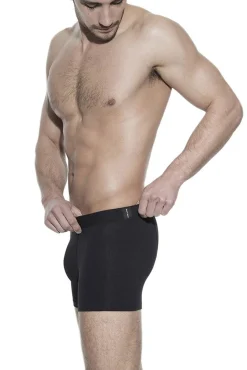 Bread & Boxers Roupa Interior-Pack de 3 boxers s de algodão orgânico preto