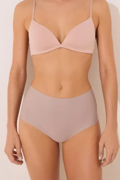 Women'secret Roupa Interior-Pack de 2 cuecas altas em microfibra branco