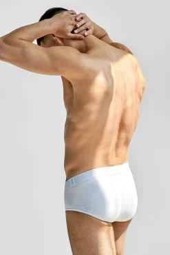 Bread & Boxers Roupa Interior-Pack de 3 cuecas brancas branco