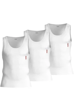 HUGO T-Shirts-Pack de 3 t-shirts Branco