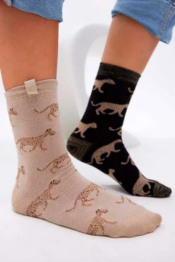 Lola Casademunt Meias-Pack meias Castanho