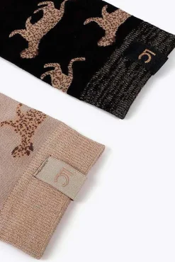 Lola Casademunt Meias-Pack meias Castanho