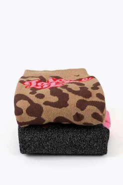 Lola Casademunt Meias-Pack meias Castanho