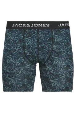 Jack & Jones Roupa Interior-Pacote 3 Boxers ciclistas azul