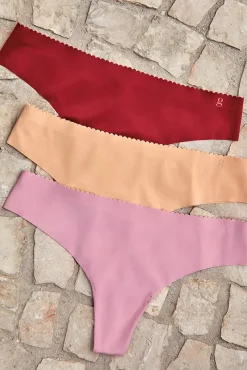 Gisela Roupa Interior-Pacote 3 Brasileiros estampado