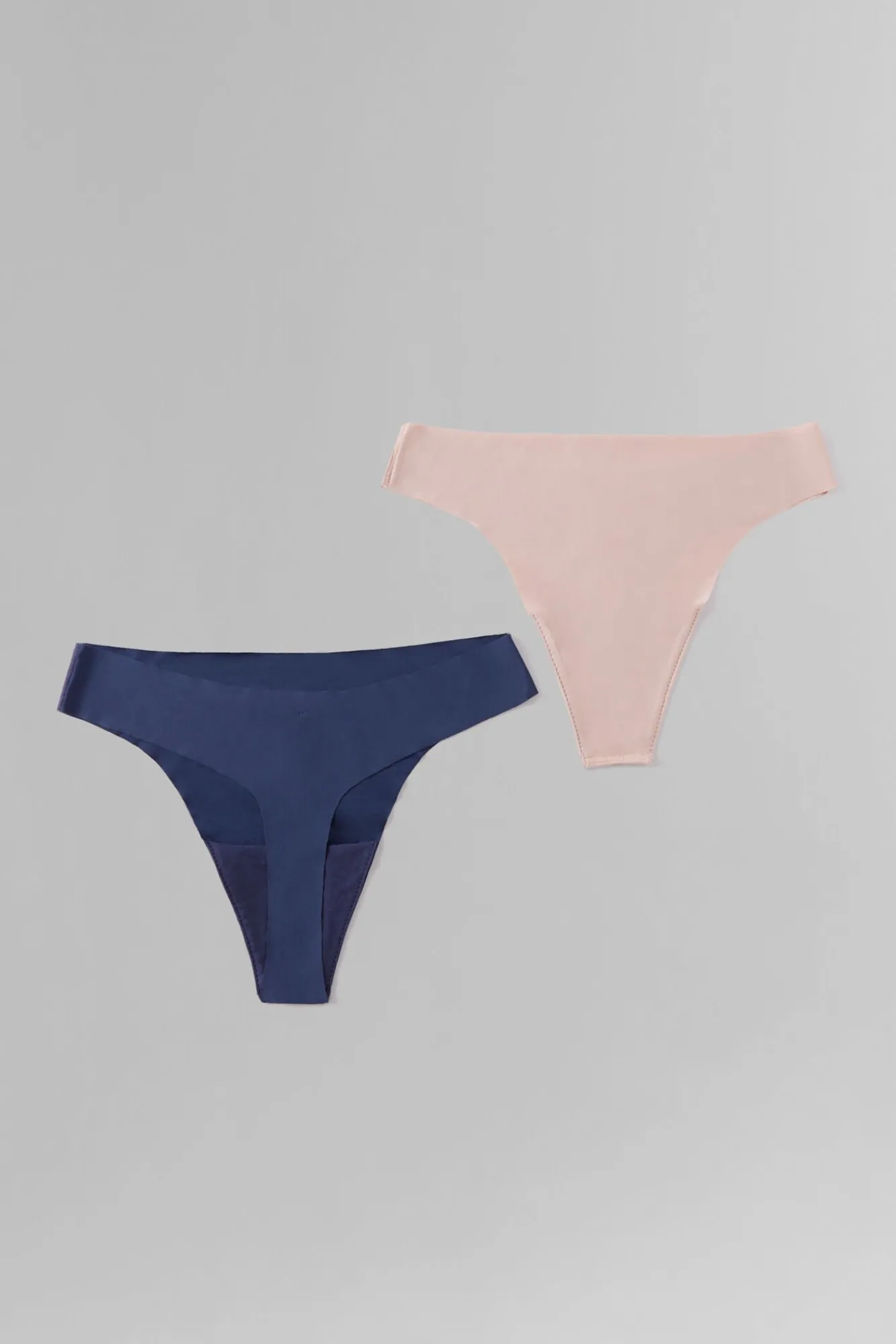 Dash and Stars Roupa Interior-Pacote 2 tanga cortada a laser azul