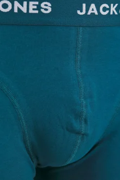 Jack & Jones Roupa Interior-Pacote com 5 boxer azul